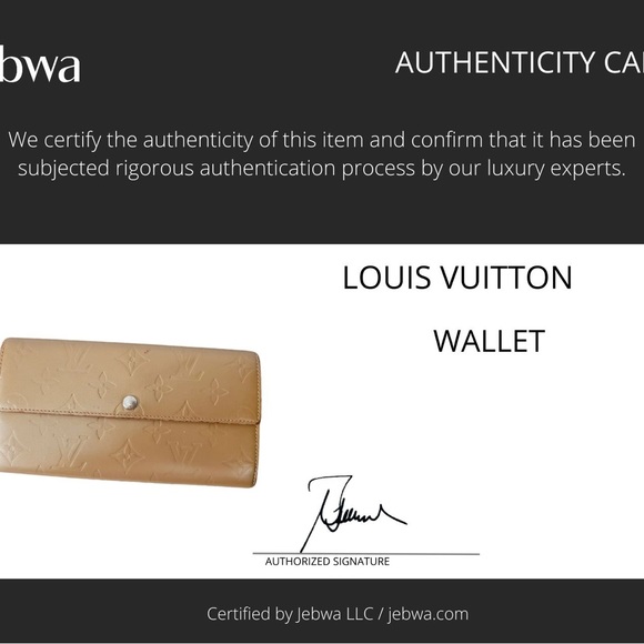 Louis Vuitton Monogram Vernis Patent Leather Sarah Wallet - Picture 8 of 8